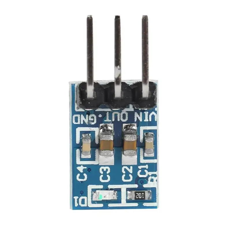 DC понижающий источник питания Buck Module AMS1117 LDO 800mA 3Pin Power Board|Адаптеры AC/DC| |
