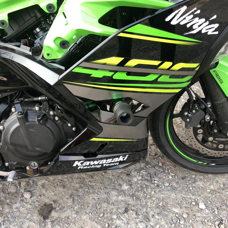 Слайдеры рамы слайдера для KAWASAKI NINJA400 NINJA 400 250 Z400 Z 2018-2019 защитная крышка двигателя