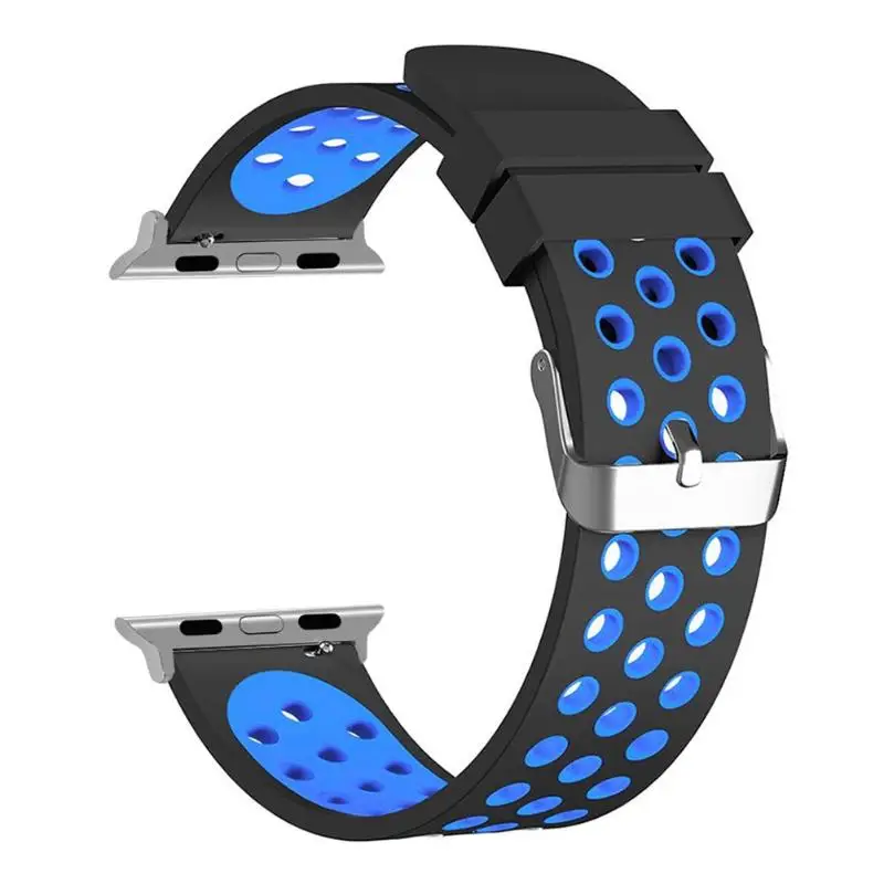 VODOOL Silicone Sport Loop Smart Watch Band Wrist Strap for iWatch Series 4 Bracelet Belt iwatch Breathable 44mm | Электроника