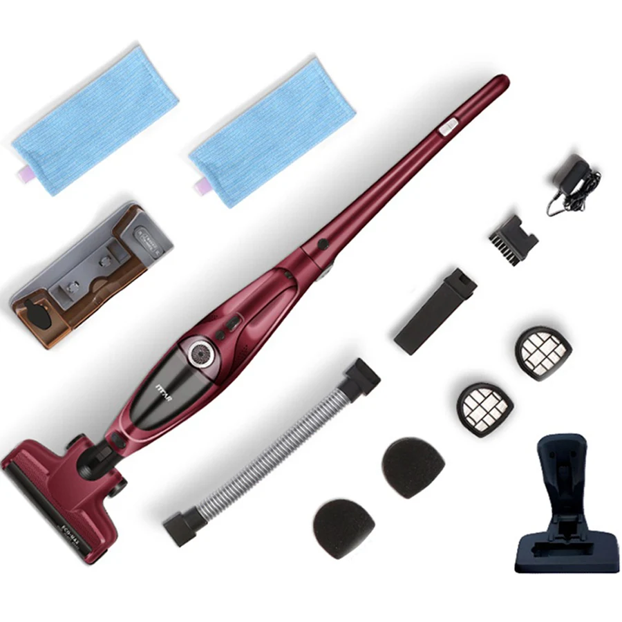 ITTAR 3 In 1 Handheld Wireless Vacuum Cleaner Suction / Sweeping Moping Powerful Strong Aspirator Dust Collector | Бытовая техника