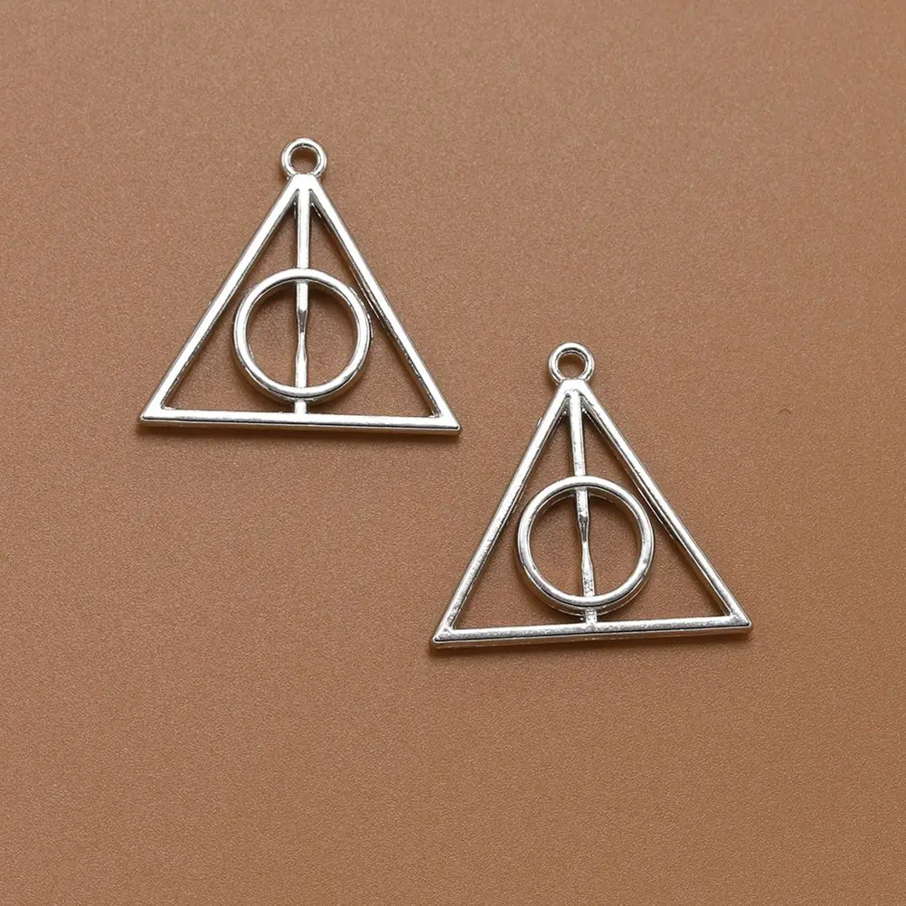 10 шт. Подвески ручная работа из сплава тонкий треугольник декоративные подвесные