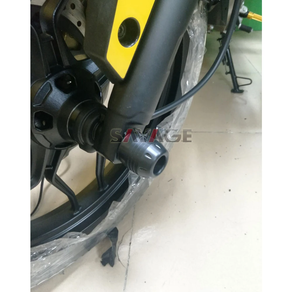 Передняя ось вилка крушение слайдер для Bajaj Pulsar 200ns/200rs/200as 200 Ns/as/rs аксессуары