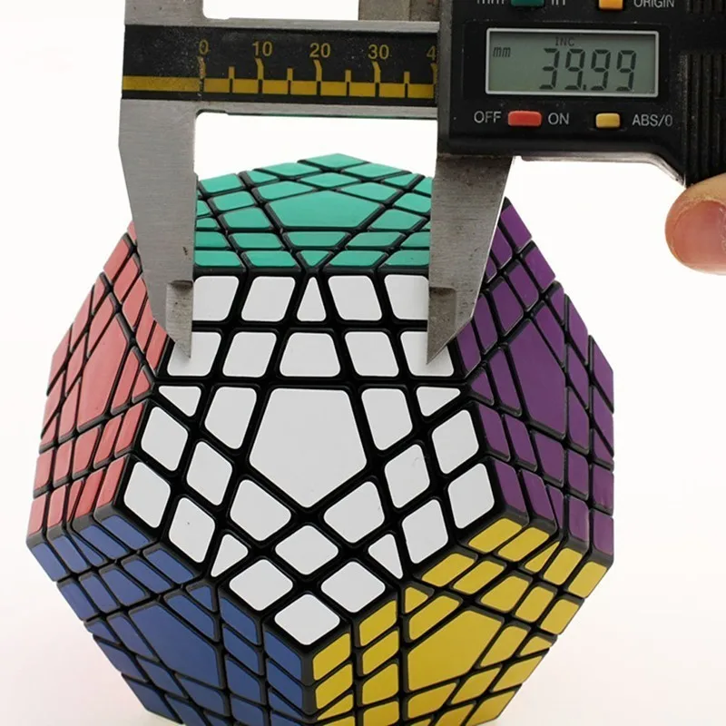 Sheng Shou 5 шагов Fidget Cube 12 Сторон 5x5 Professional Megaminx Dodecahedron Gigaminx скручивающая Головоломка