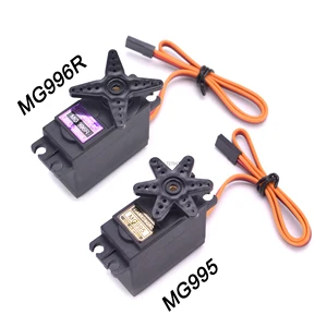 Сервопривод MG995MG996R, MG996, металлическая шестерня, Радиоуправляемый, высокой скорости 13 кг, запчасти для гоночного автомобиля, автомобиля JR, радиоуправляемой модели, вертолета, лодки