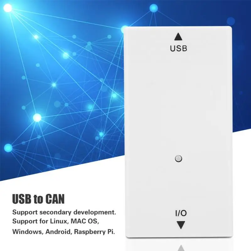 USB к CAN I2C UART GPIO адаптер конвертер двухканальный совместим с ZLG|Адаптеры AC/DC| |