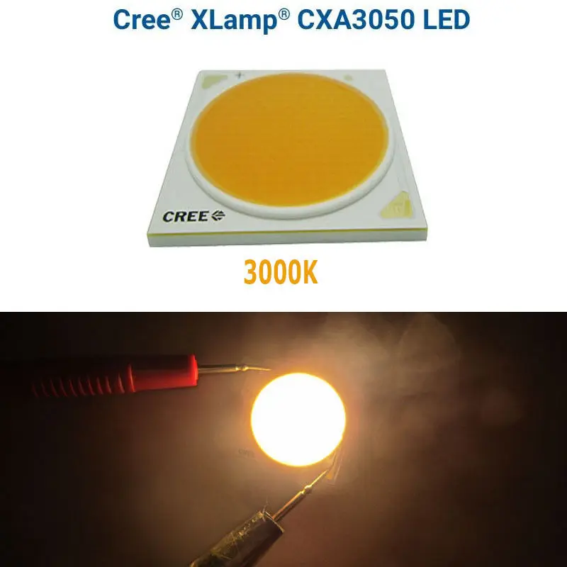 

Cree CXA3050 CXA 3050 100W Ceramic COB LED Array Light EasyWhite 4000K -5000K Warm White 2700K - 3000K with / without Holder