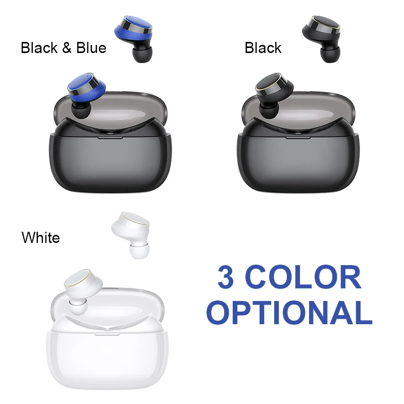 CLAITE T05 мини Беспроводной двойной Bluetooth наушники стерео звук бинауральные Call