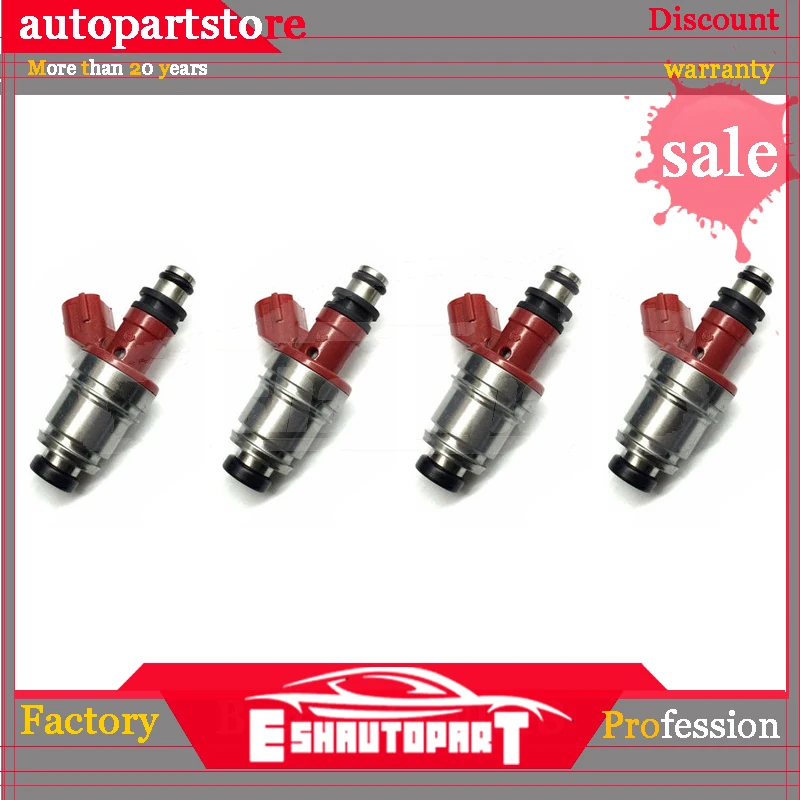 

4 шт., форсунка топливного инжектора 15710-77EA0 JS28-2 для 1994-03 Suzuki-Isuzu-Honda 1,8-2,0-2,3 JS28-2 8-2,6-0