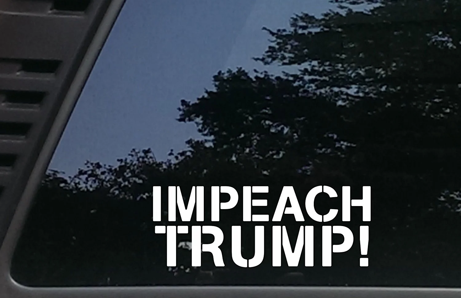 Наклейки Impeach Trump автомобильный ноутбук мотоцикл переводная наклейка для окна 8X3