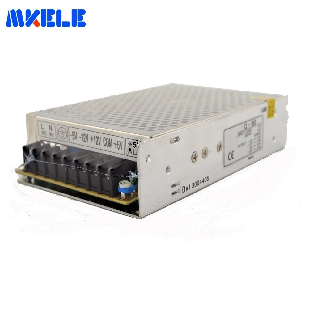 Горячая продажа AC 220V к DC импульсный источник питания 5V 12V 24 V-12 V на четыре выхода
