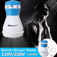 110v220v non impounding heaters electric water heating for bath 5400w electric heaters with shower head instant water heater