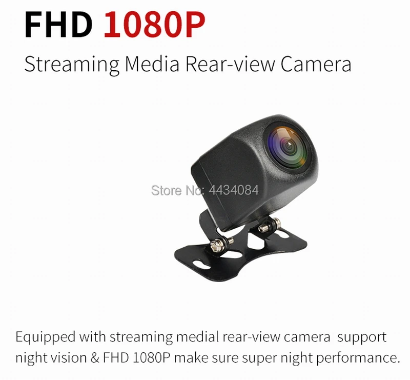 Ouchuangbo 10 дюймовое Потоковое мультимедиа зеркало заднего вида DVR с двухканальной