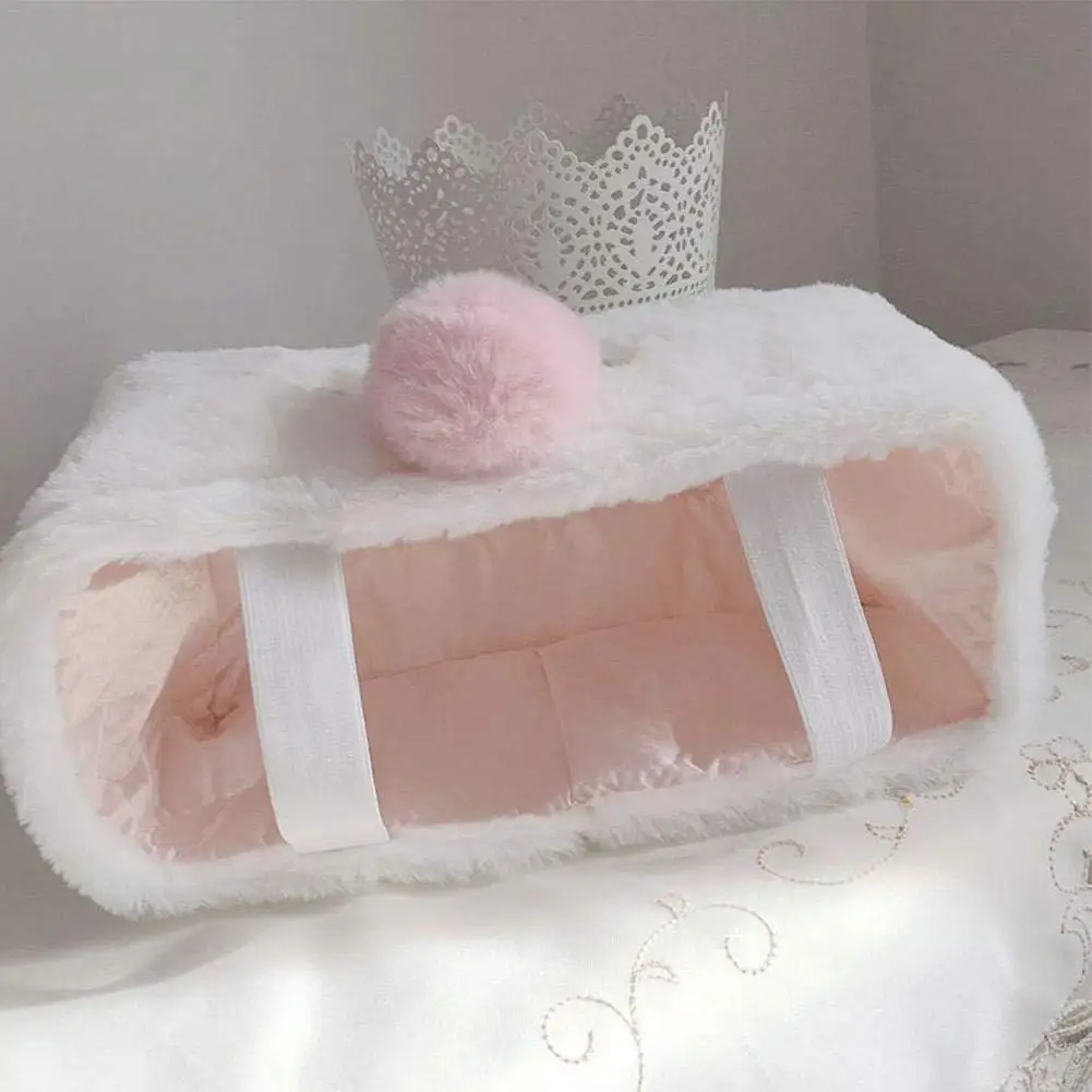 Adeeing Симпатичная плюшевая коробка для салфеток в форме кролика дома гостиной