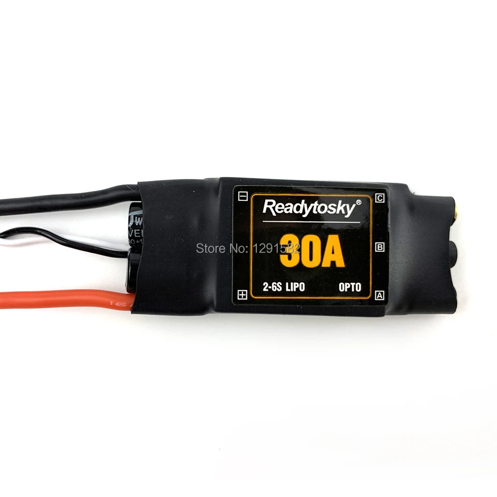 30A ESC OPTO 2 6S электронный регулятор скорости с разъемом банана 3 5 мм для