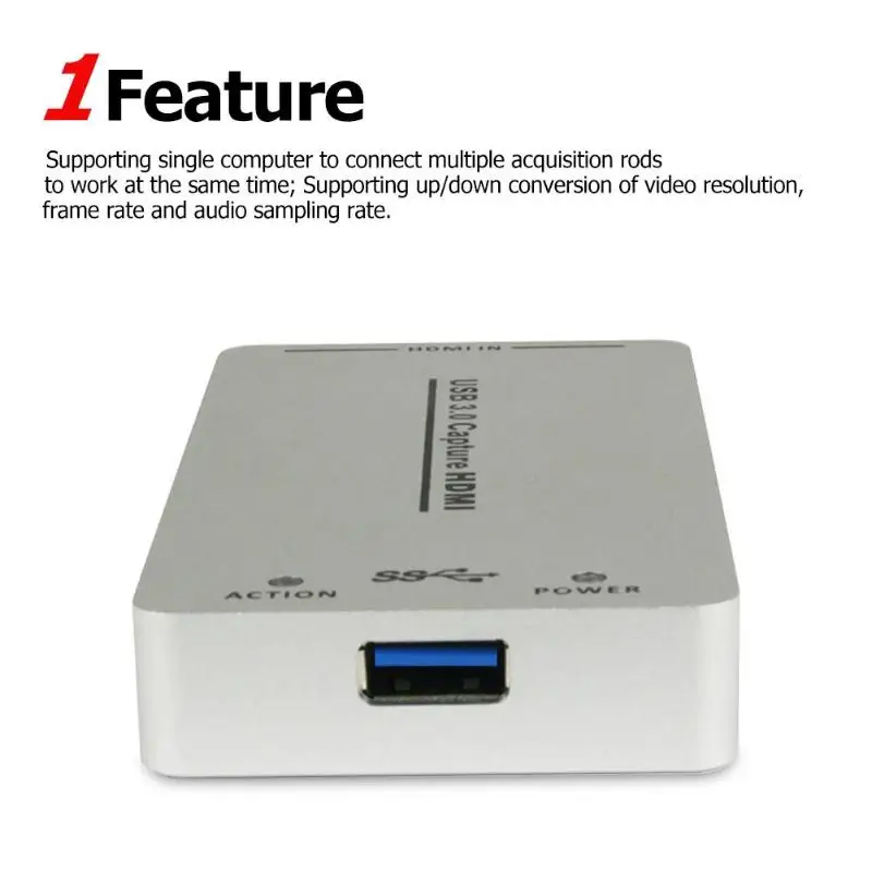 HDMI к USB3.0 захват видео подвеска 1080 P hd карта адаптера коробка|USB-адаптеры| |