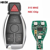 10pcslot smart remote key 31buttons 315 mhz keyless fob for mercedes benz after 2000 necbga replace nec chip