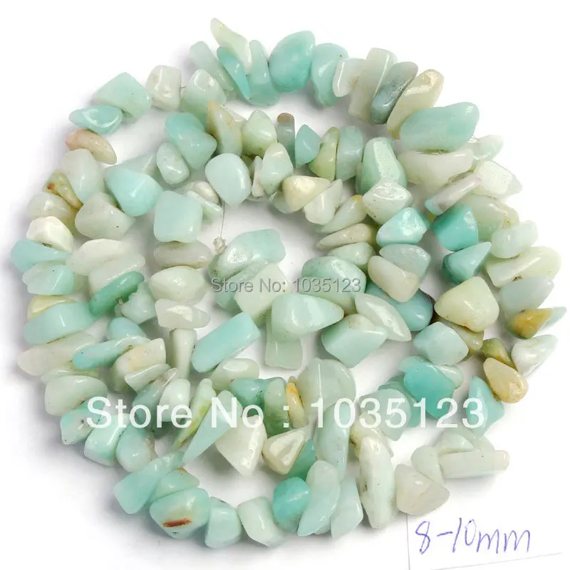 

High Quality 5-8mm Natural Mixed Amazonite Freeform Gravel DIY Gems Loose Beads Strand 16" Jewelry Making Free Shipping w352
