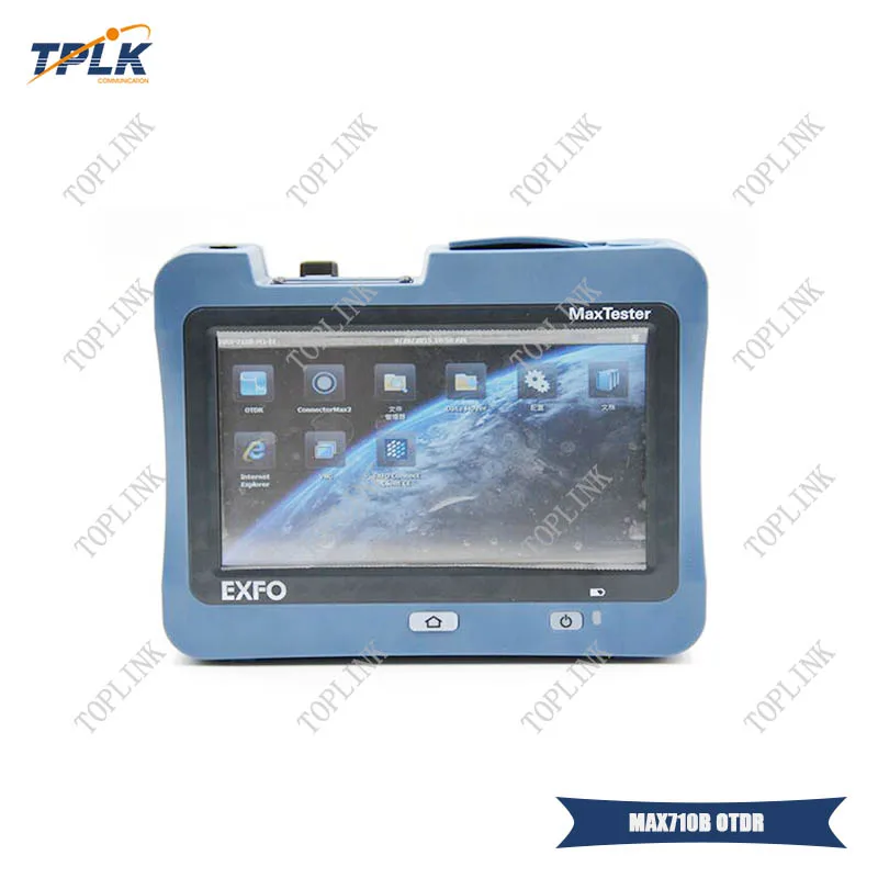 7-дюймовый уличный сенсорный экран EXFO OTDR MAX710B 1310/1550 30/28dB оптический временной