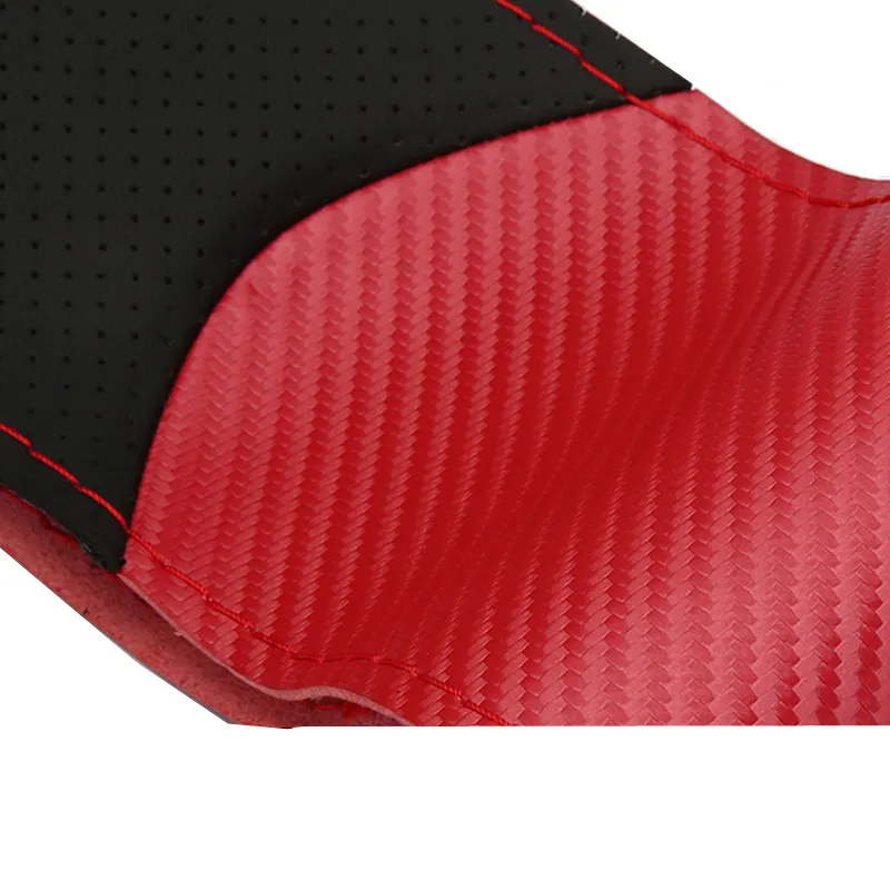 

Anti-Slip Car Steering Wheel Cover 38cm DIY Braid Needles And Thread Soft Artificial Leather Auto Car Steering Wheel Covers