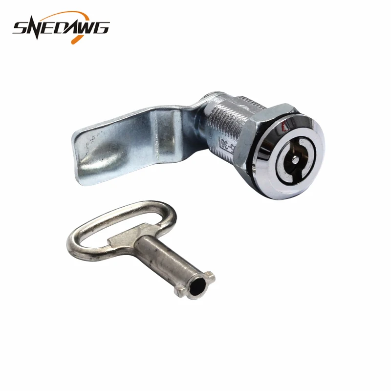 

MS705 Mini Cam Lock 18/25/28/36/40/62mm Thread Mailbox Cam Lock Equipment Steel Cabinet Lock for Industrial Distribution Box