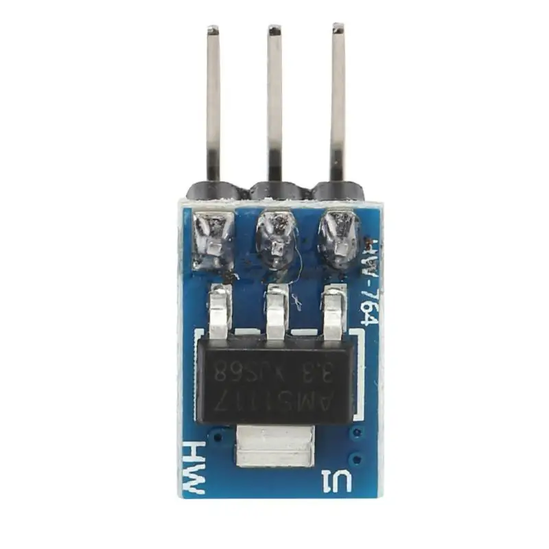 DC понижающий источник питания Buck Module AMS1117 LDO 800mA 3Pin Power Board|Адаптеры AC/DC| |