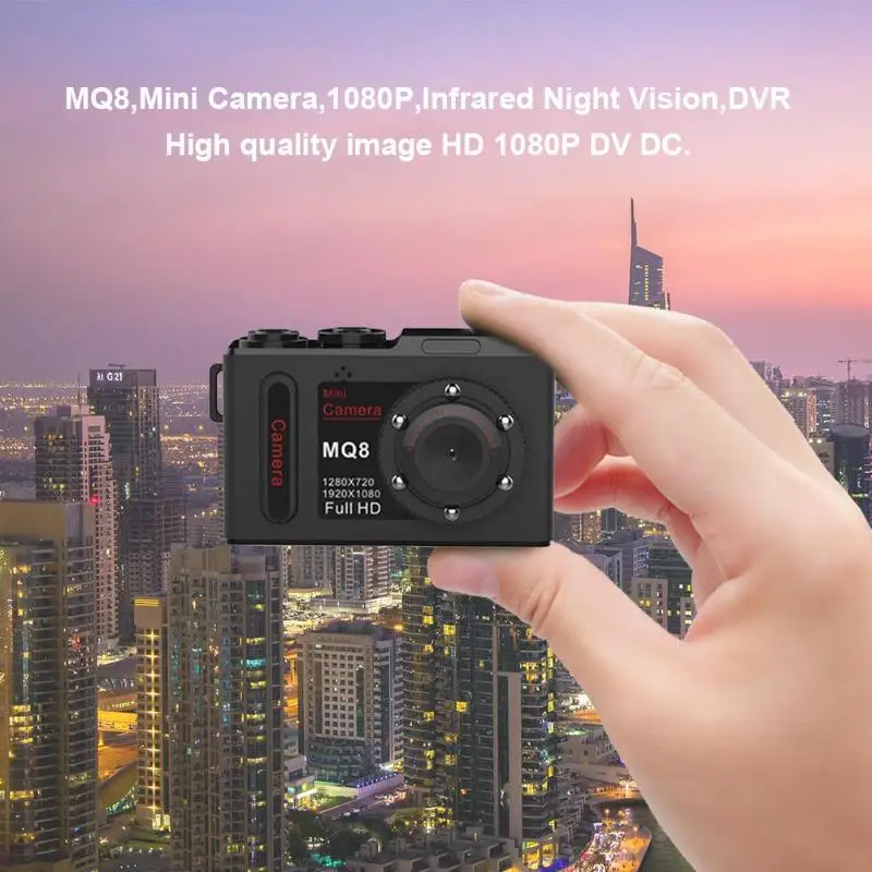 MQ8 мини камера Full HD 1080P инфракрасного ночного видения Мини DVR цифровой