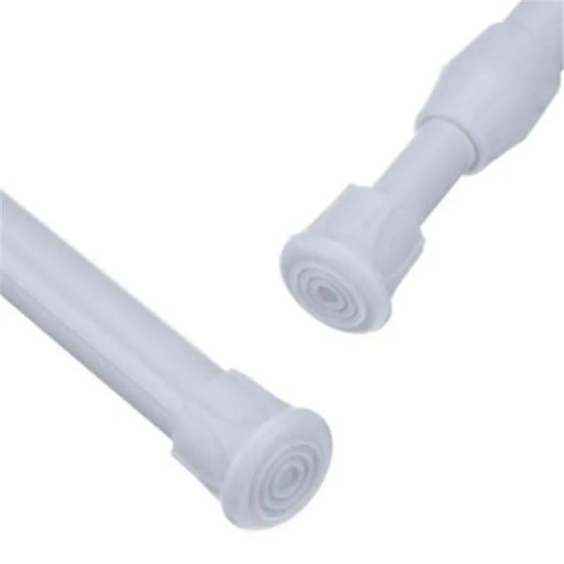 High Quality 2019 Home Useful Extendable Telescopic Spring Net Voile Tension Curtain Rail Loaded Rod AU Curtains rods |