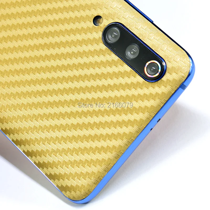 Для Xiaomi Mi 9 Mi9 M9 SE новая задняя обложка наклейка 3D углеродное волокно Защитная