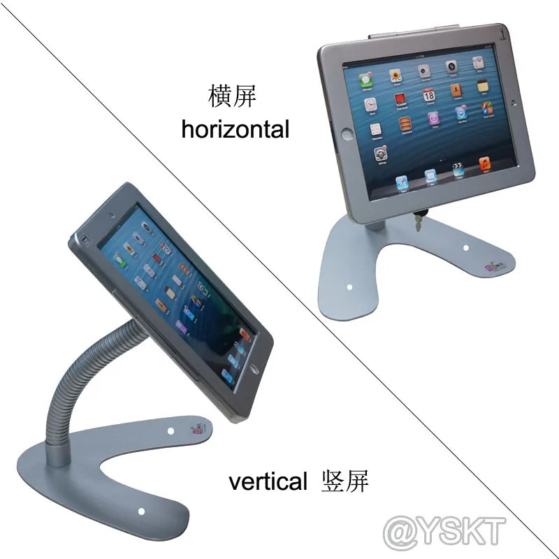 Подставка для iPad 10 2 дюйма стойка безопасности с фиксацией сверху и гибким