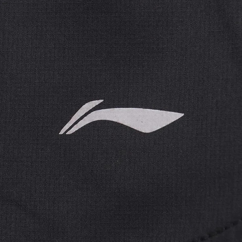 Женские шорты для бега Li-Ning 100% полиэстер прямые дышащие спортивные с подкладкой