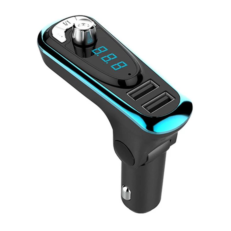 Беспроводной Bluetooth fm-передатчик автомобильный комплект громкой связи двойной USB