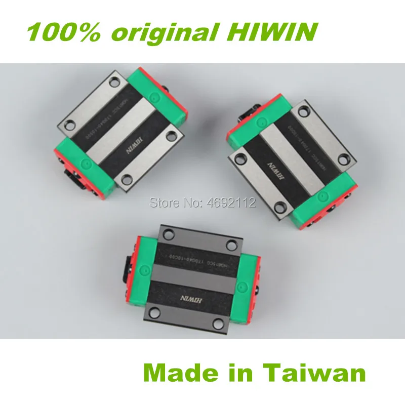 

100% Original HIWIN Linear Guide Bearing HGH20HA HGW20HC slidler block for HIWIN linear rail guide HGR20 CNC parts