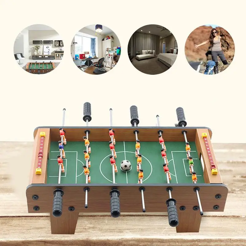 2019 Мини Вечерние деревянный Настольный футбол машины Детские игрушки для