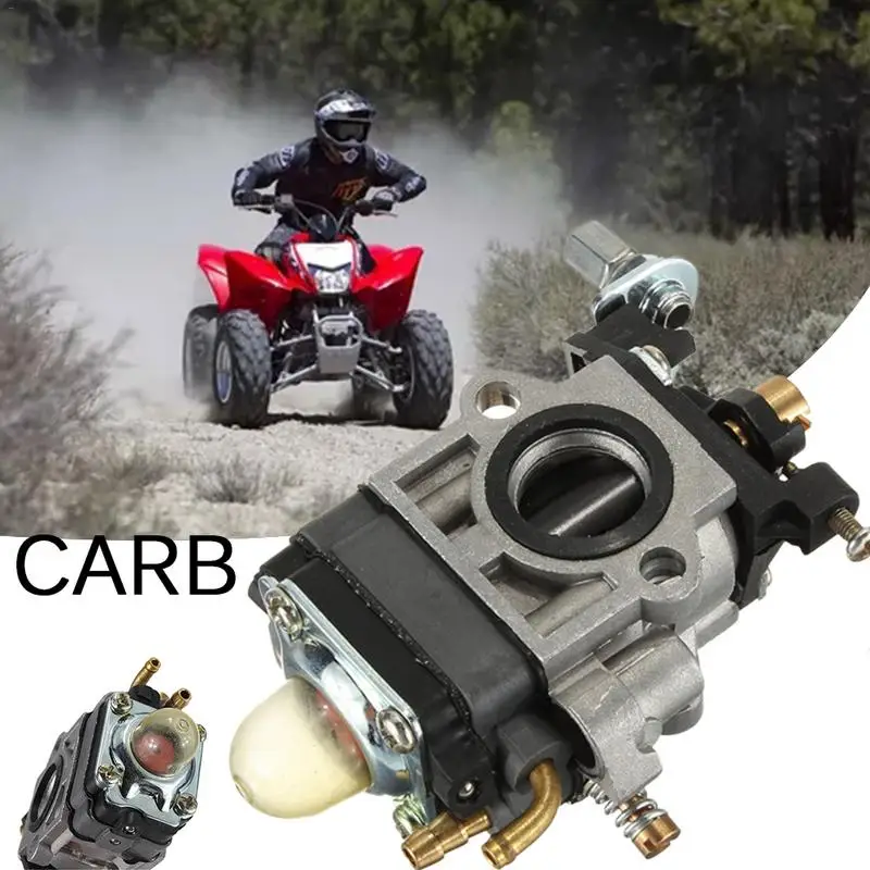 ATV 47cc49CC50CC двухтактный масляный универсальный карбюратор 15 мм для кустореза MINIMOTO