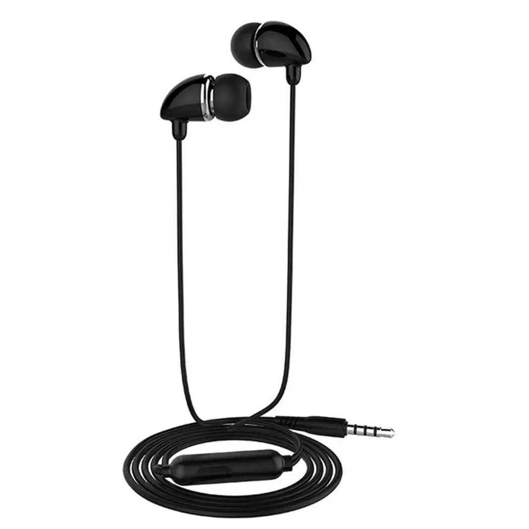 Универсальный мобильный телефон проводное управление In Ear Stereo 106 (dB) 3dB наушники 0 1