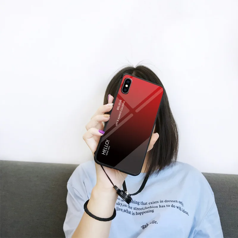 Чехол для мобильного телефона Iphone Xr Дело закаленное Стекло нуля профилактики
