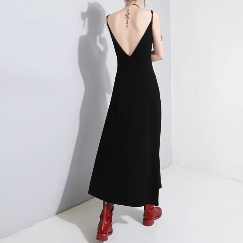 Платье на бретельках TWOTWINSTYLE женское платье средней длины без рукавов с высокой