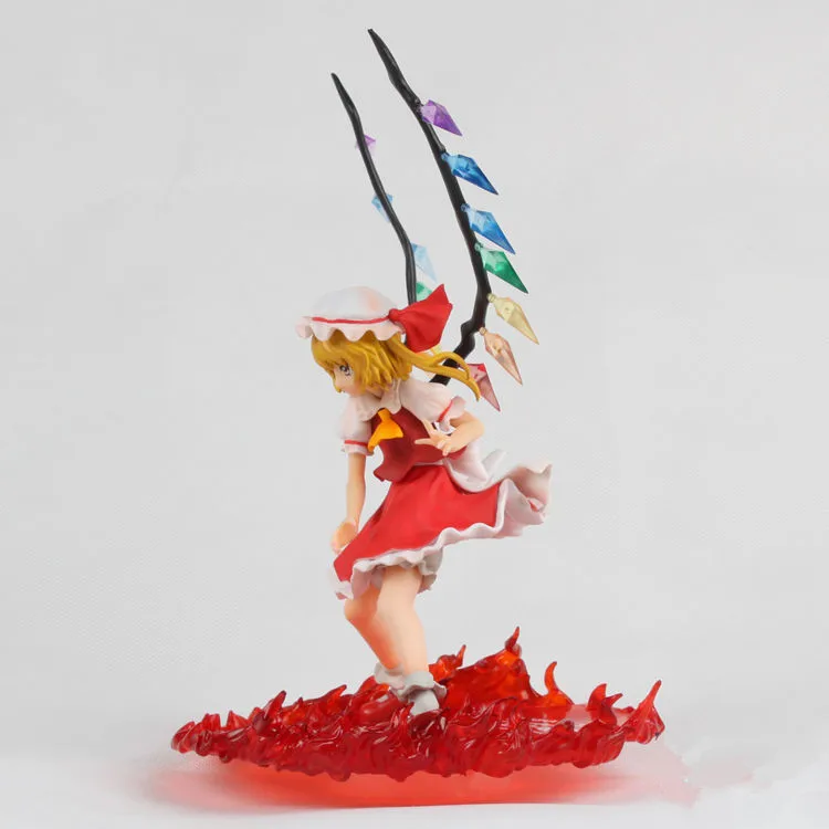 TouHou Project Flandre Red Save Ver Япония аниме фигурка 25 см 1/7 масштаб окрашенная фигура модель