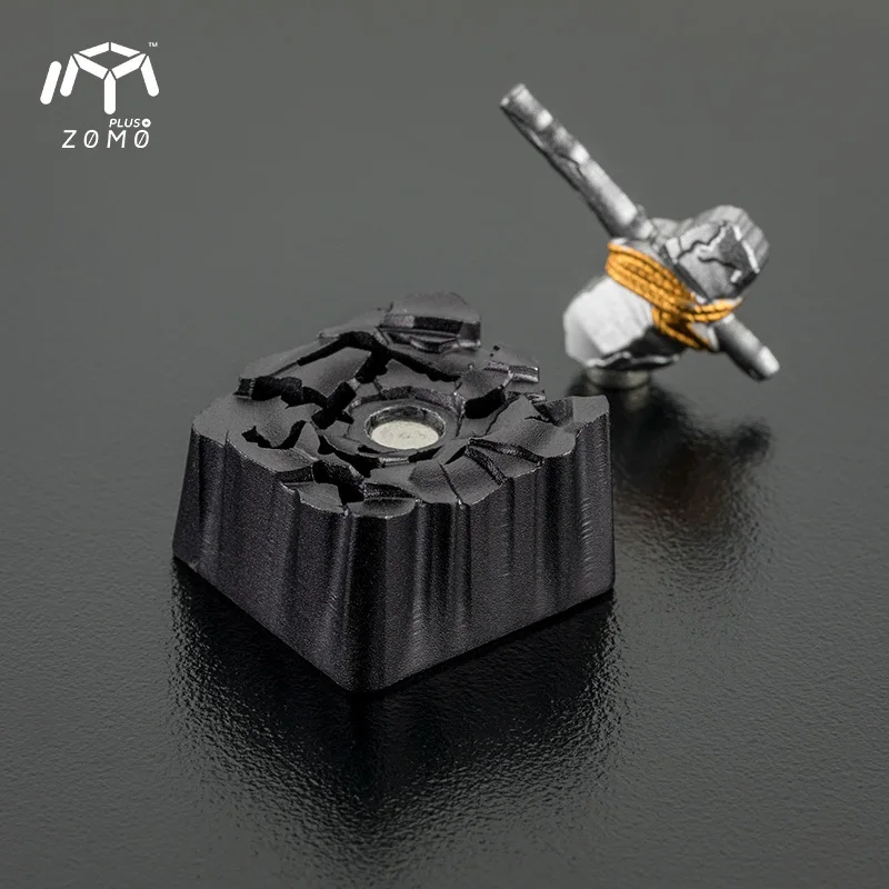 Оригинальный полупрозрачный механический колпачок для клавиатуры ZOMO Stone Hammer с