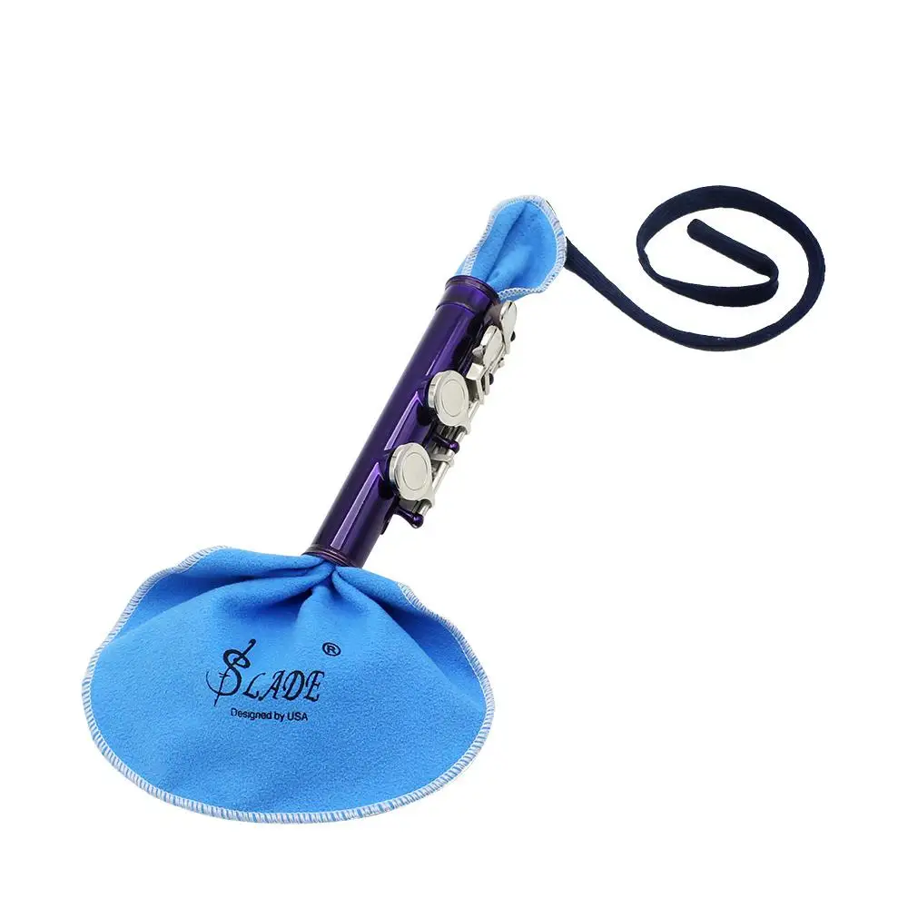 SLADE Alto Tenor флейта кларнет сопрано саксофон Sax тюбик уход замшевая салфетка для
