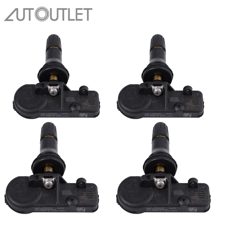 Датчик давления в шинах AUTOUTLET 56029398AB 433 МГц датчик для Chrysler Jeep Dodge Ram мониторинг 4