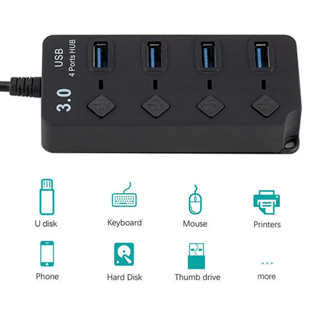 USB 3 0 все в одном Мульти Компьютерные аксессуары высокая скорость вкл. Сплиттер