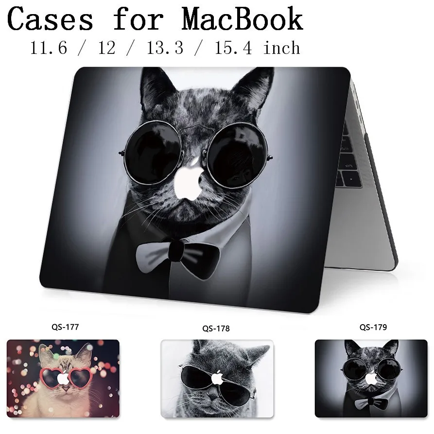 Чехол для ноутбука MacBook 13 3 15 4 дюймов Air Pro retina 11 12 с защитной клавиатурой|Сумки и