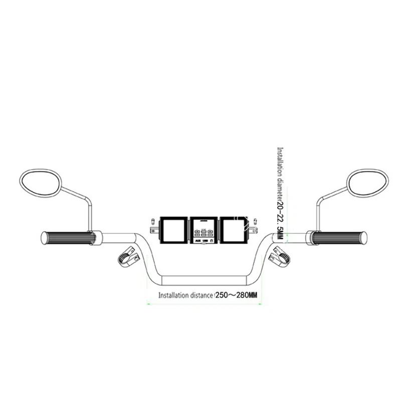 DOITOP водонепроницаемый мотоцикл BlueTooth колонки аудио радио звуковая система