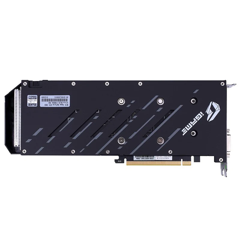 Красочные видеокарты iGame GeForce GTX 1660 Ultra 6GB NVIDIA Gaming 1530MHz GDDR5 CUDA Cores 1408 DP HDMI