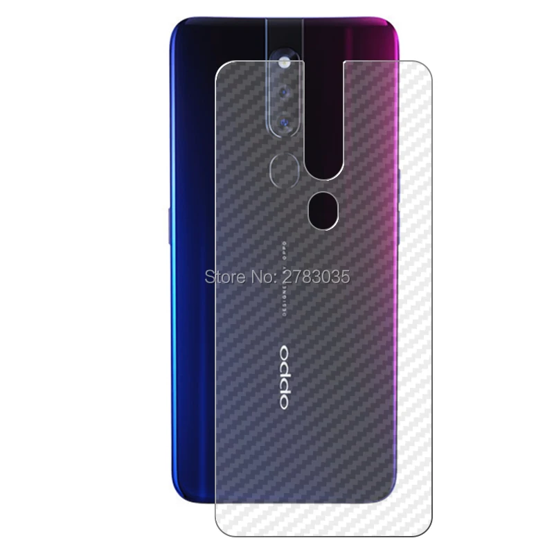 Для OPPO F11 Pro 6 53 &quot1 комплект = мягкая задняя пленка из углеродного волокна +