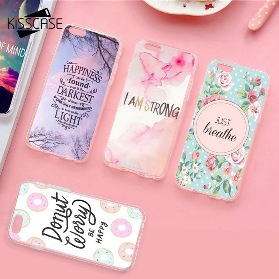KISSCASE чехол для телефона Samsung Galaxy S9 S8 Plus S7 S6 Edge Note 9 красочные мягкие ТПУ чехлы A3 A5 A7