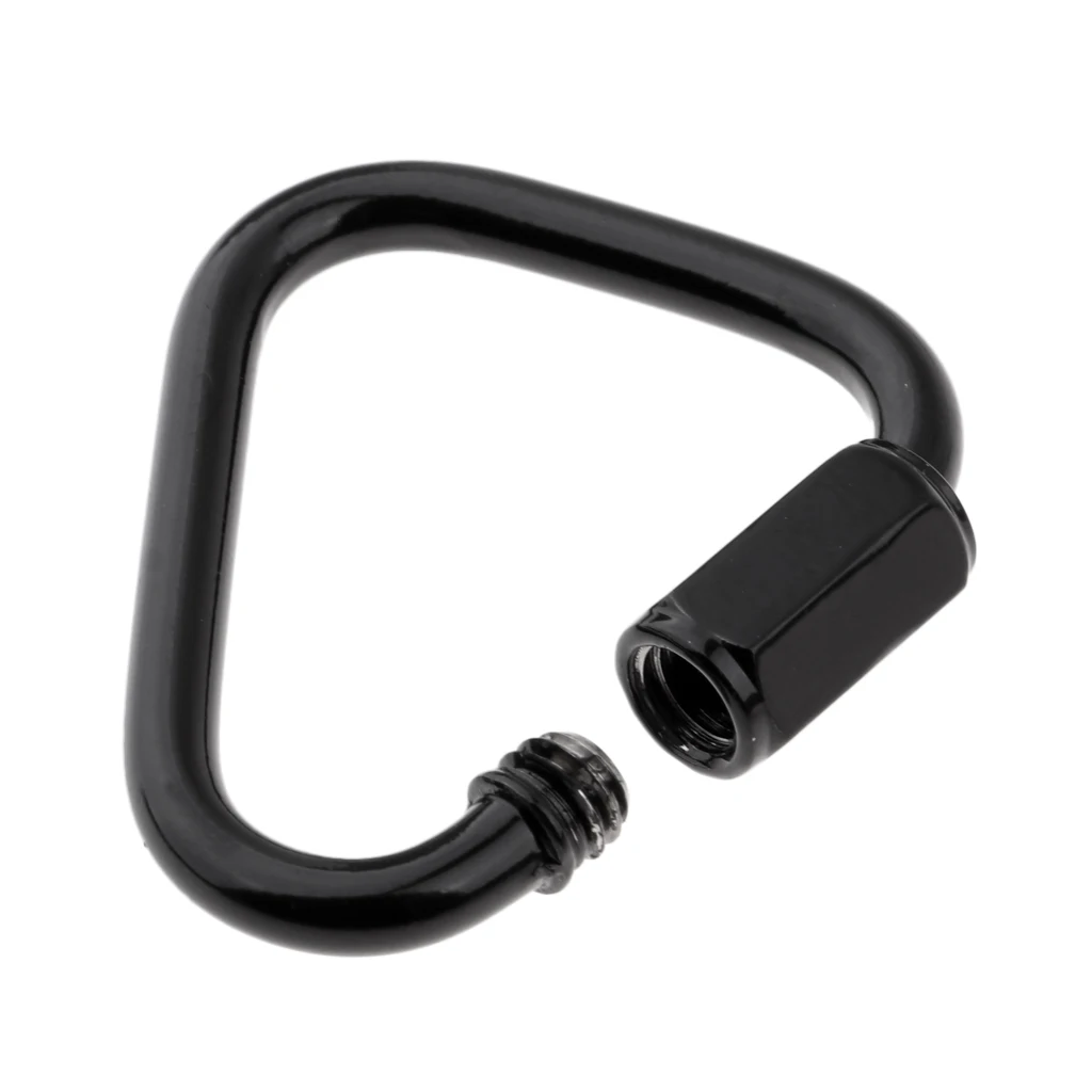 Винтовой замок карабины брелок зажим для гамака кемпинга Рюкзак собачий поводок