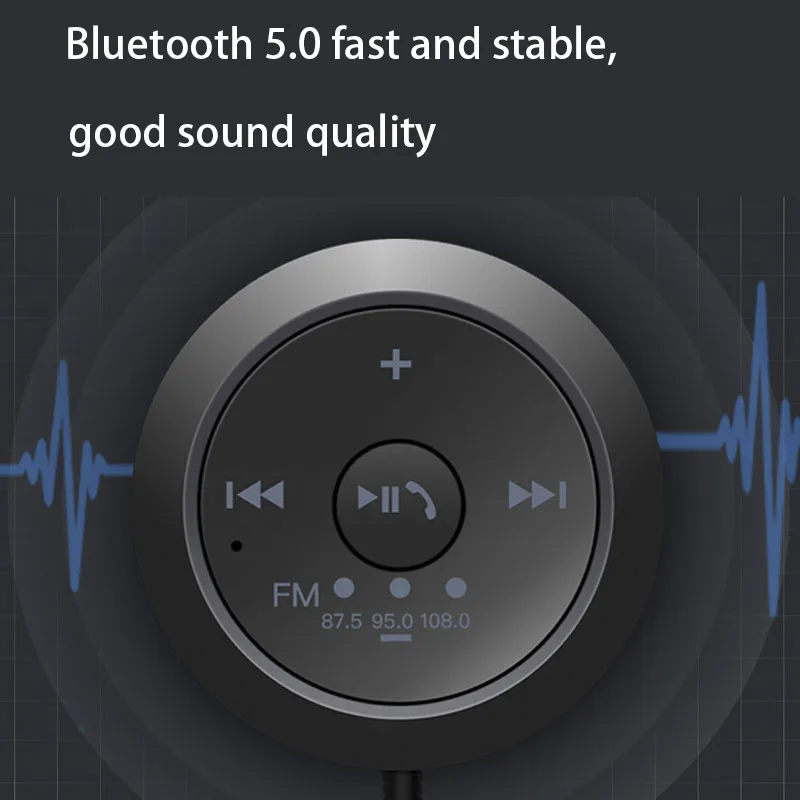 Новый AUX Bluetooth 5 0 беспроводной аудио приемник музыкальный адаптер 3 мм разъем USB