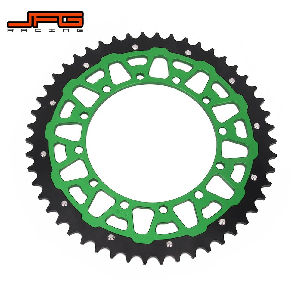 Задняя звездочка цепи 42T 48T 49T 50T 51T для KAWASAKI KDX200 KDX250 KLX250 KLX300R KLX450R KLX650 KX125 KX250 KX250F KX450F
